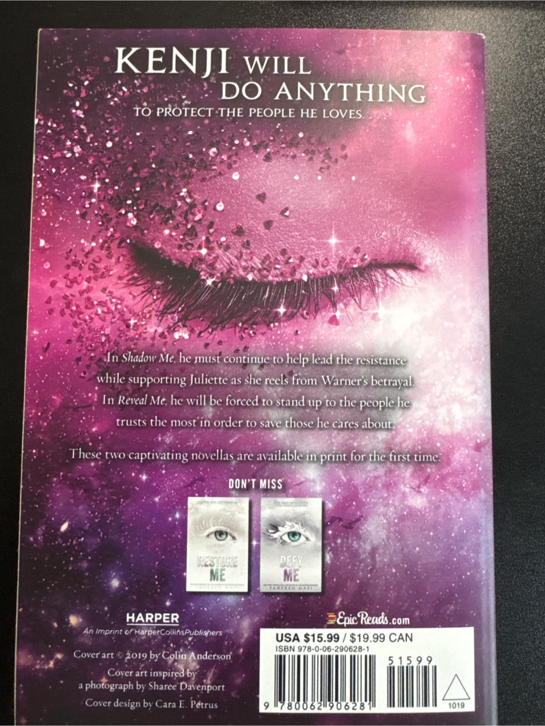Shatter Me Series Novellas by Tahereh Mafi - photo 3