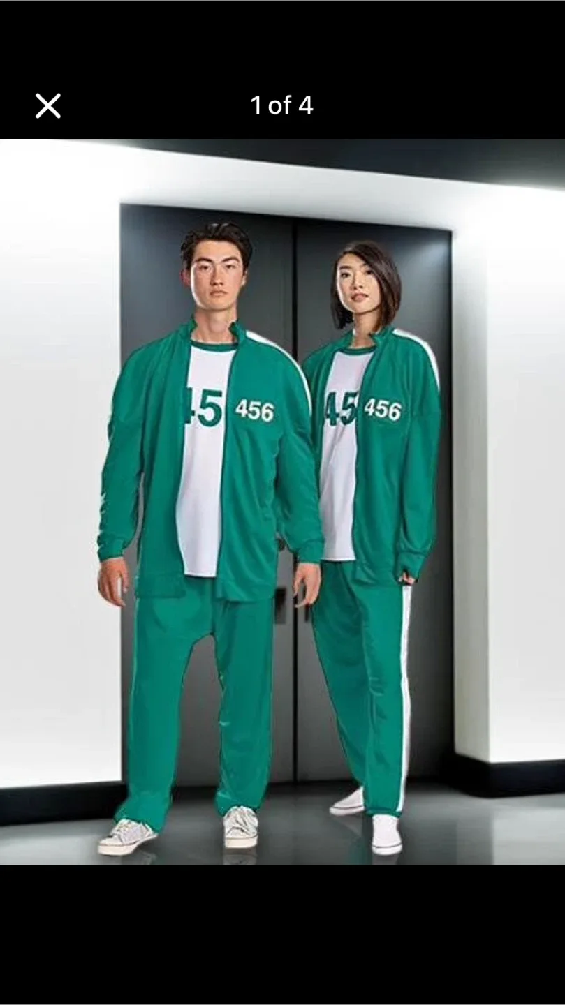 Squid Game Track Suit Costume -