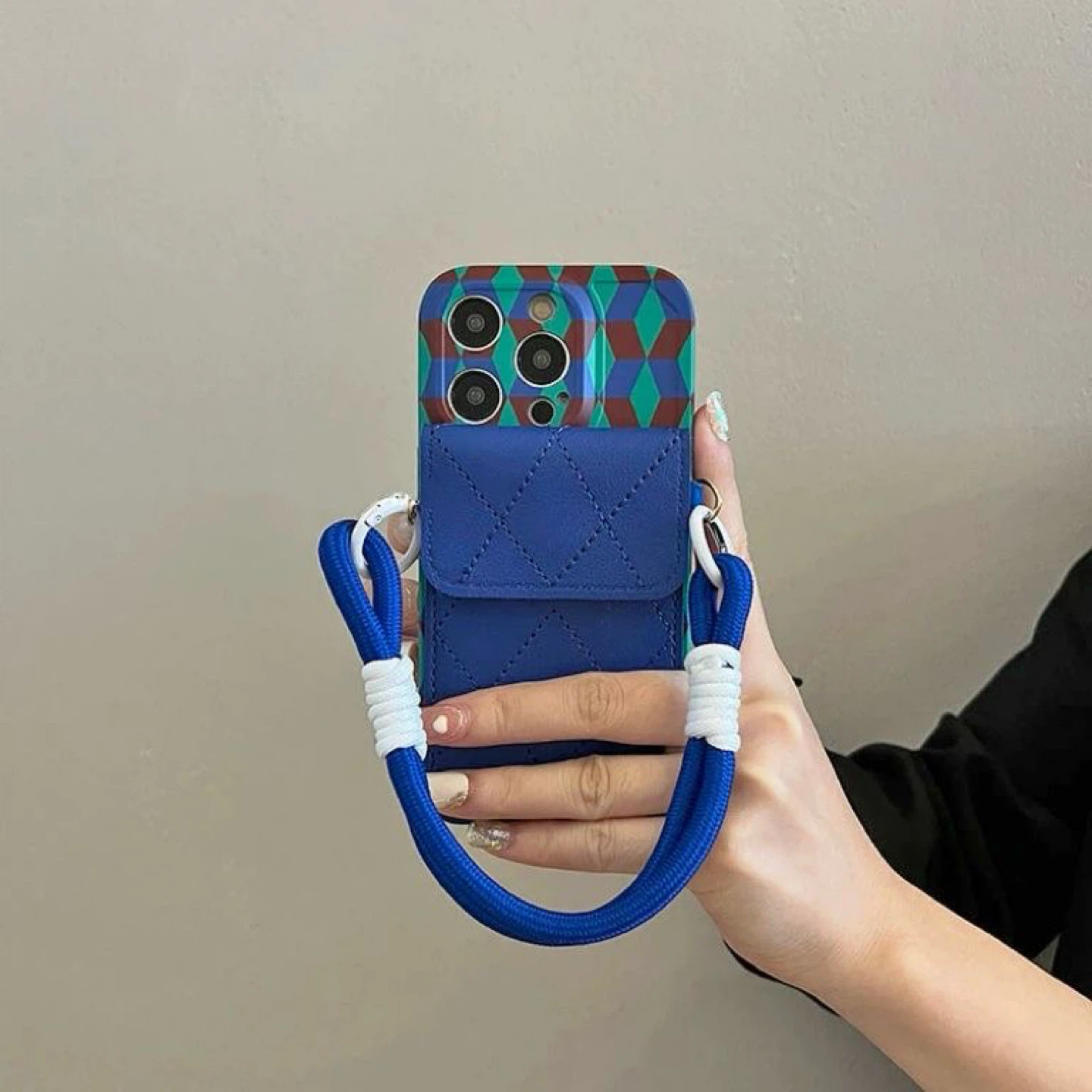 iPhone 15 Pro Max Crossbody Case Bag with Two Straps – Brand New - photo 2