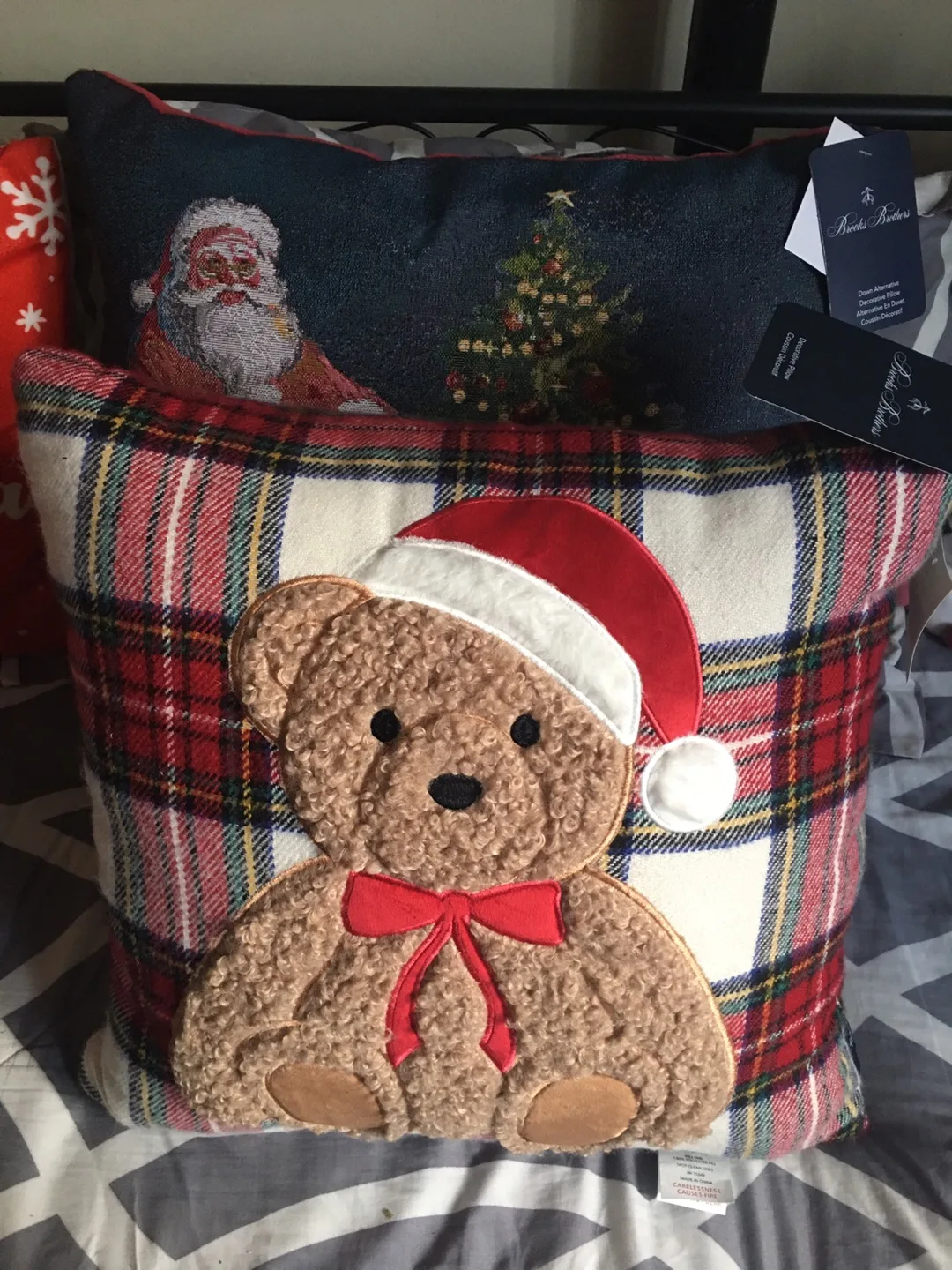 Brooks Brothers Holiday Decorative Pillows