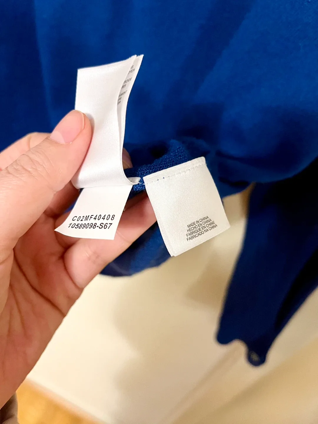 Anne Klein Blue Sweater - Size Small image indicator(6)