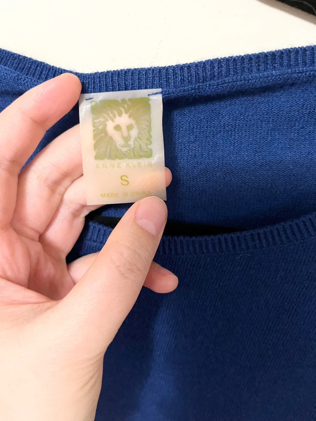 Anne Klein Blue Sweater - Size Small image indicator(4)