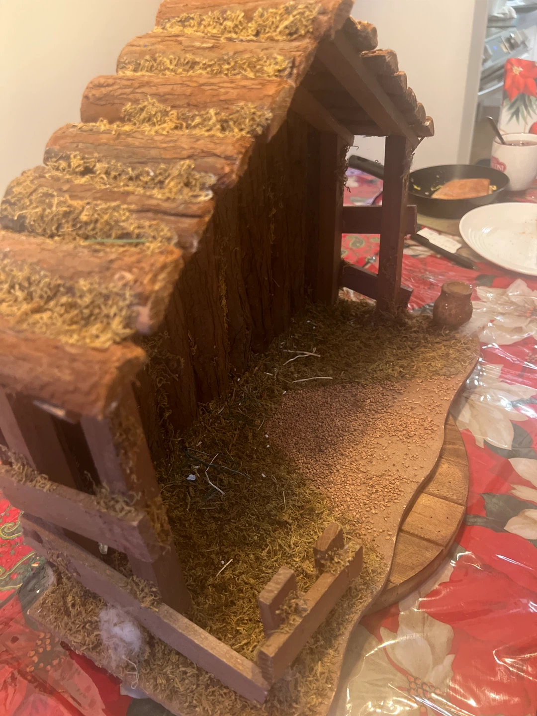 Nativity Scene Stable - photo 5