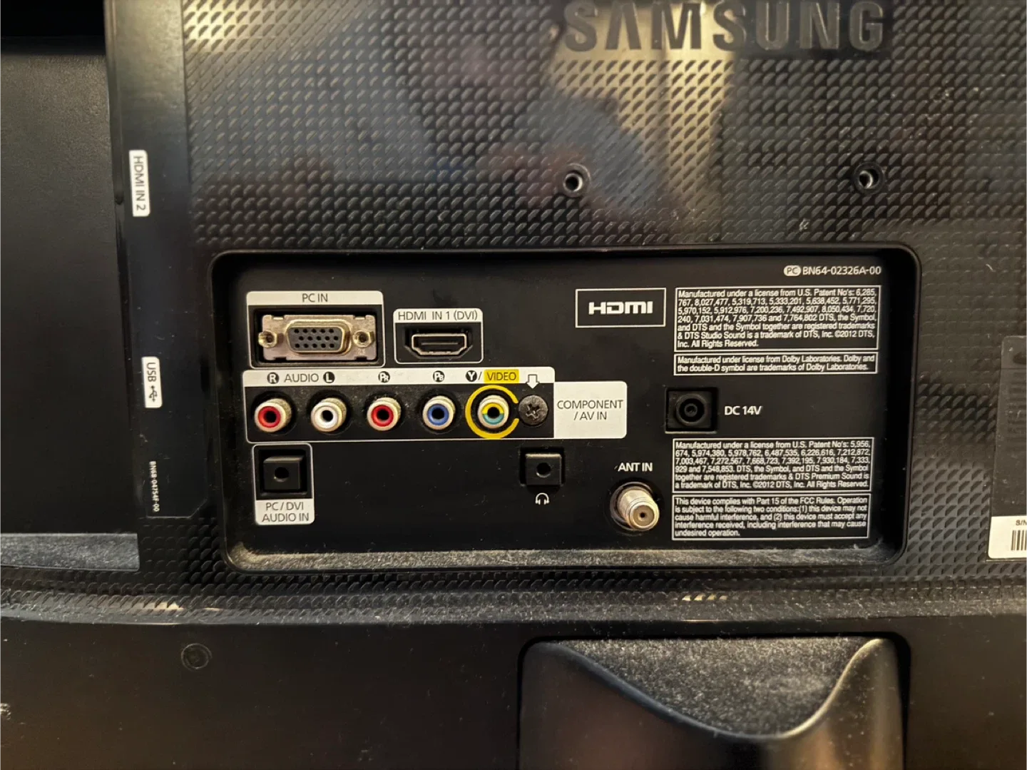 22” Samsung HDTV Monitor P2270HD image indicator(2)