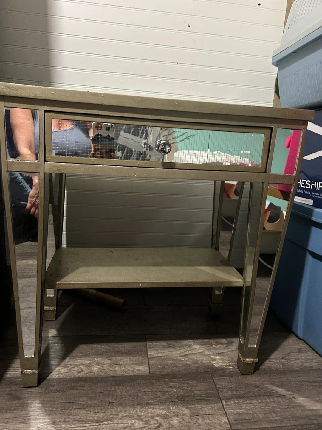 Mirrored Accent Table