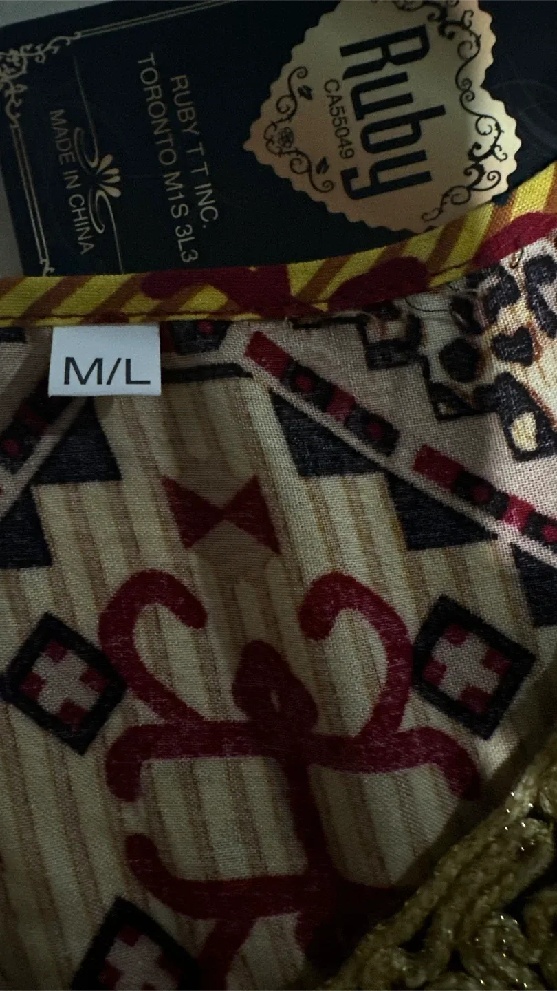 Red  Dress - Size M/L image indicator(4)