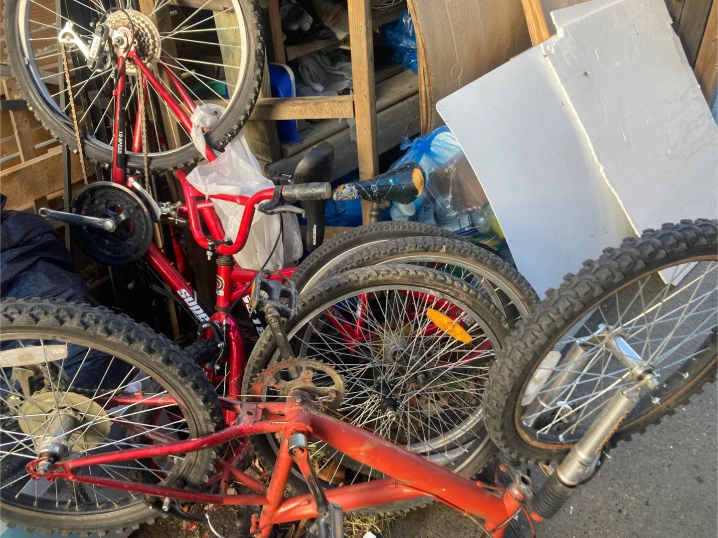 Bicycle and parts for sale in UA Mckernan area