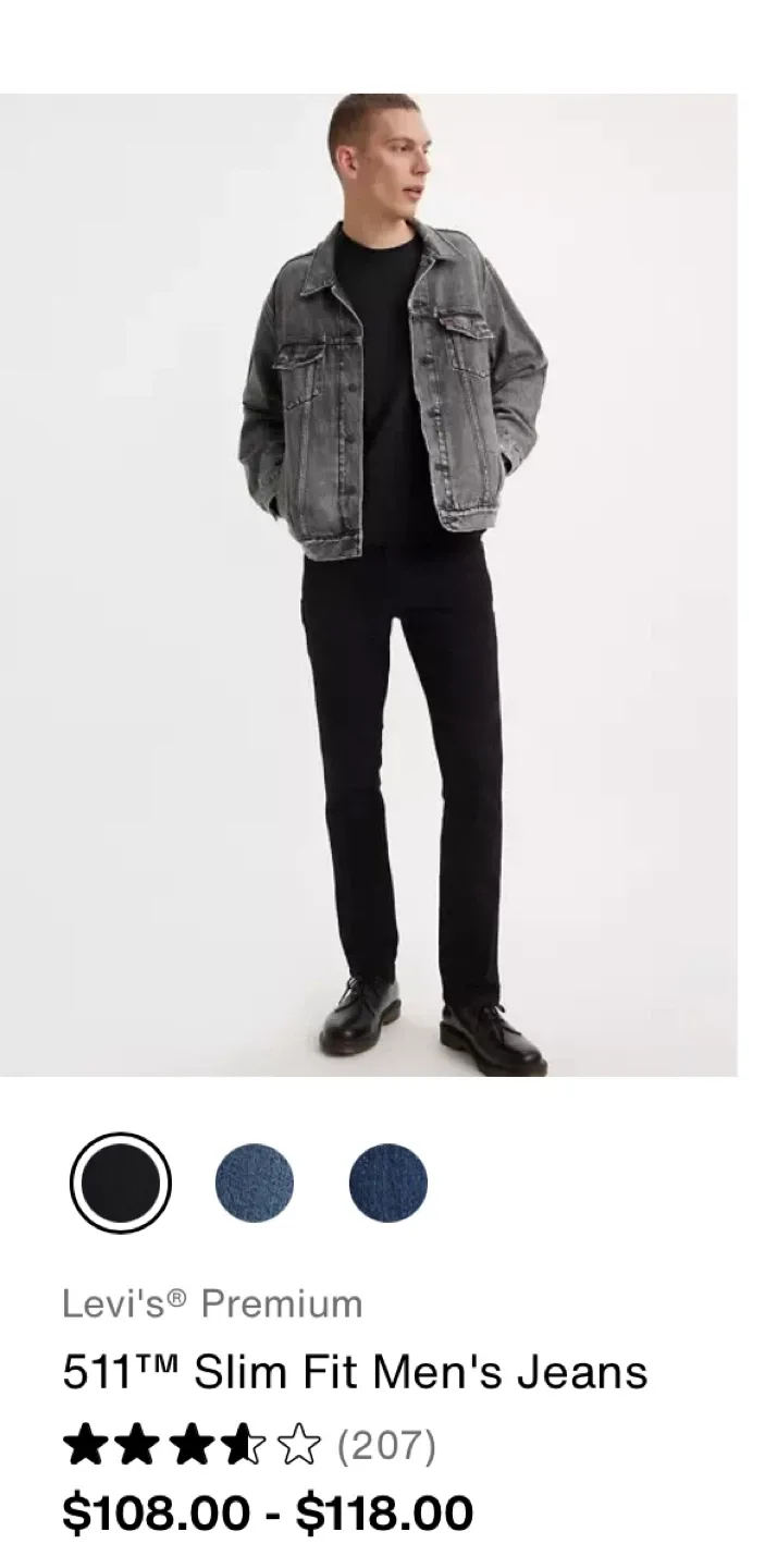 Levi's 511 Jeans - W33 L30 image indicator(3)