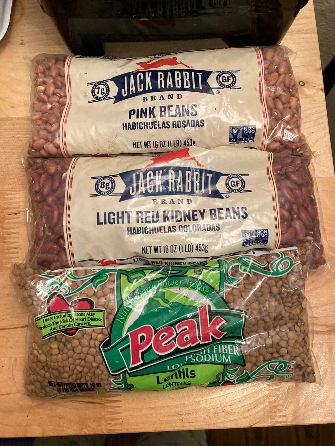 Jack Rabbit & Peak Beans/Lentils
