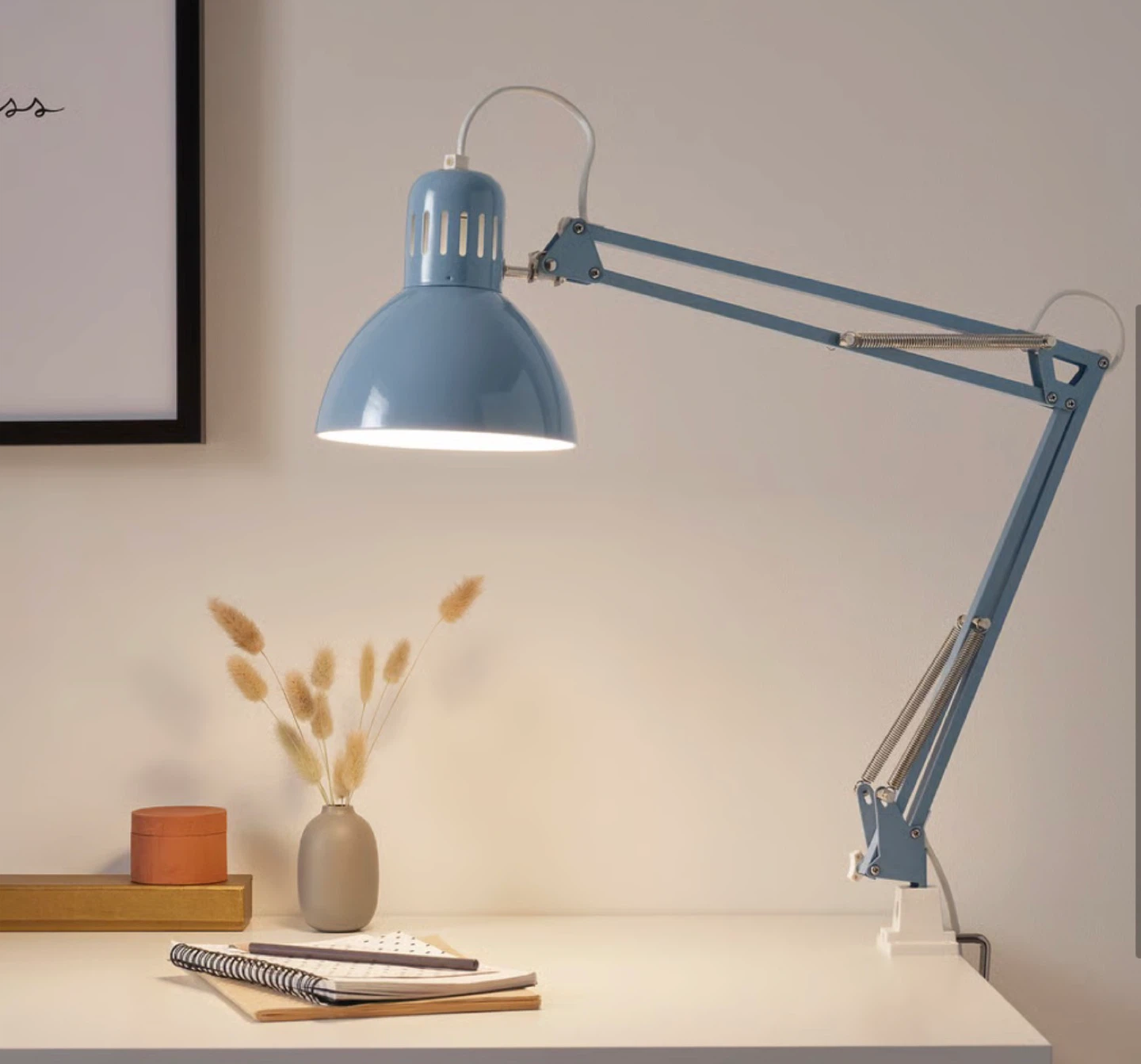 IKEA LAMP - LIGHT BLUE