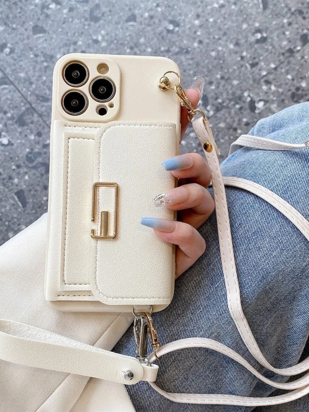 iPhone 15 Pro Max Crossbody Case Bag with Two Straps – Brand New image indicator(2)