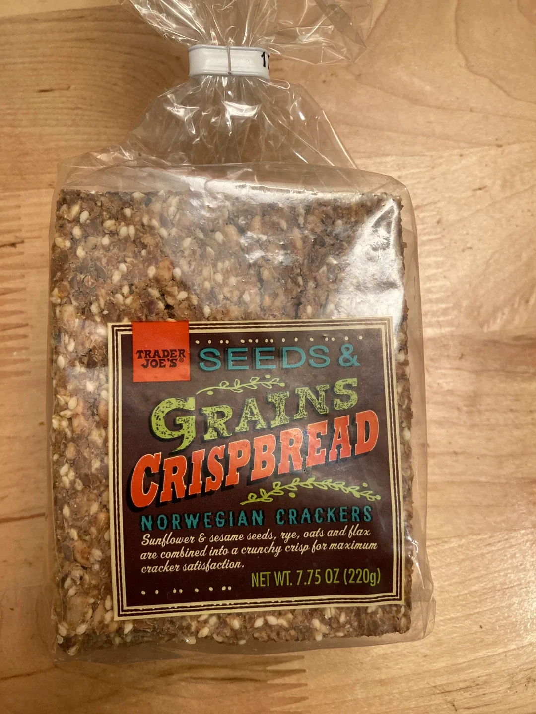 Trader Joe's Seeds & Grains Crispbread