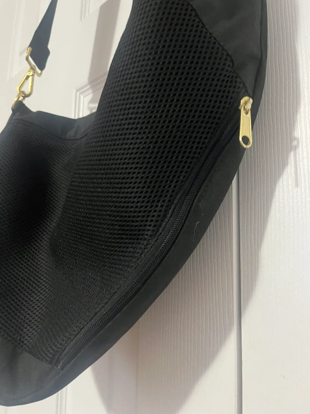 Logan + Lenora Black Sling Bag image indicator(7)