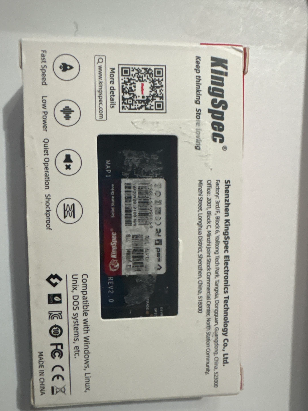 Brand new-KingSpec 1TB M.2 NVMe SSD - New - photo 2