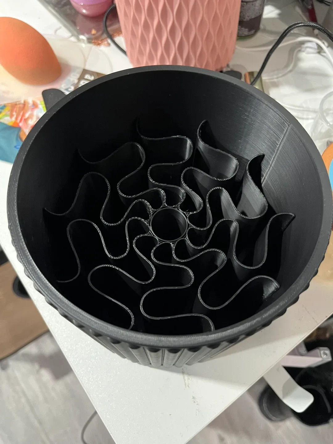 Black Makeup Brush Holder image indicator(6)