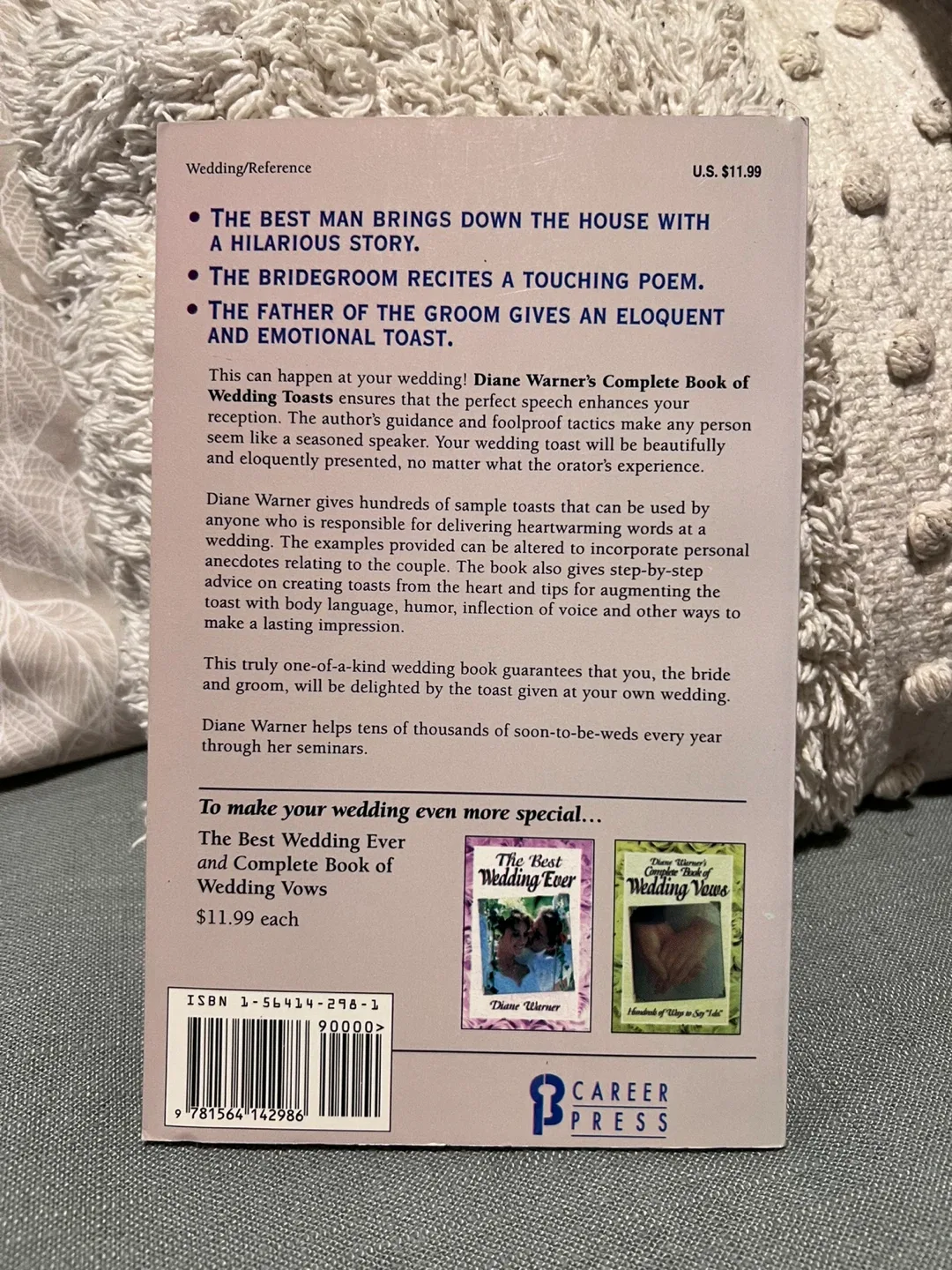 Complete Book of Wedding Toasts by Diane Warner image indicator(2)