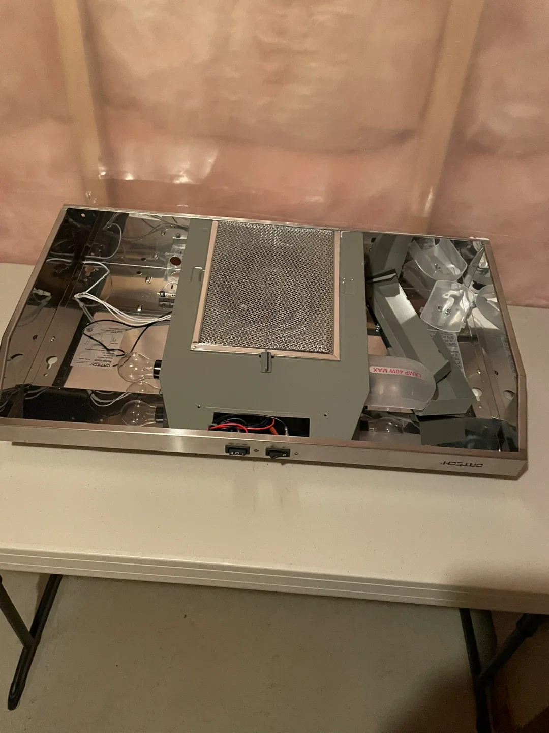 Brand New Stainless Steel Kitchen Oven Range Hood/Exhaust Fan image indicator(2)