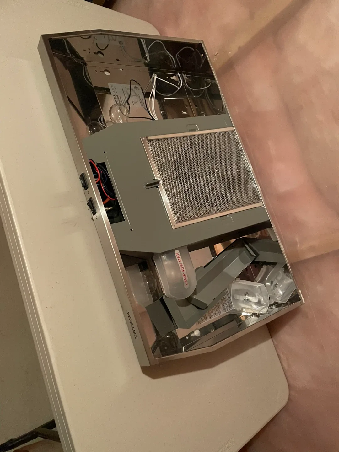 Brand New Stainless Steel Kitchen Oven Range Hood/Exhaust Fan image indicator(4)