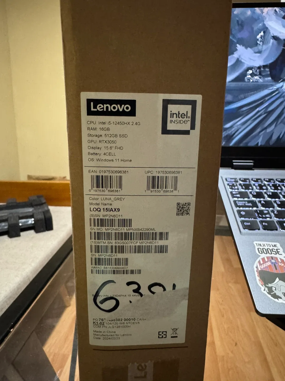 Lenovo Loq Gaming Laptop image indicator(2)