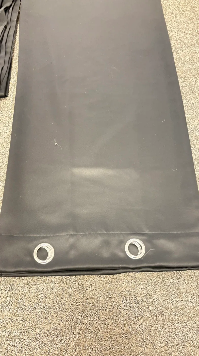 Deccrelia Blackout Curtain - Black image indicator(4)