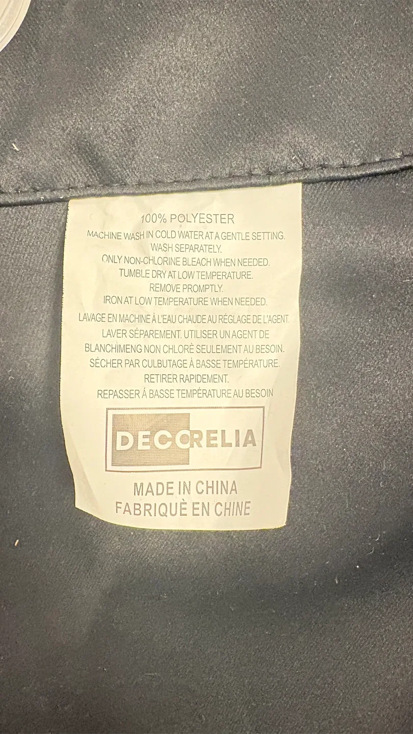 Deccrelia Blackout Curtain - Black image indicator(5)