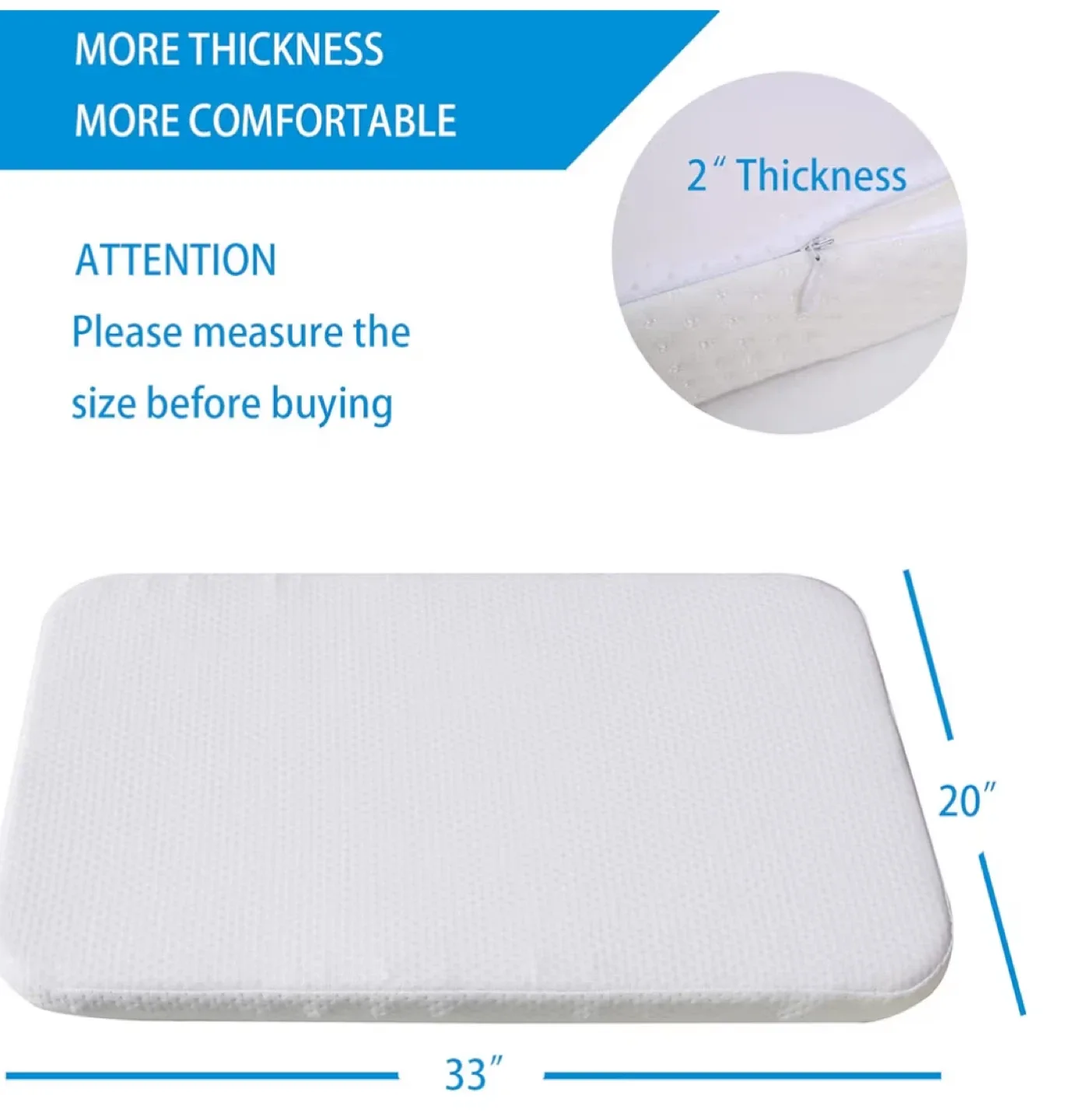 Baby Bassinet Mattress image indicator(3)