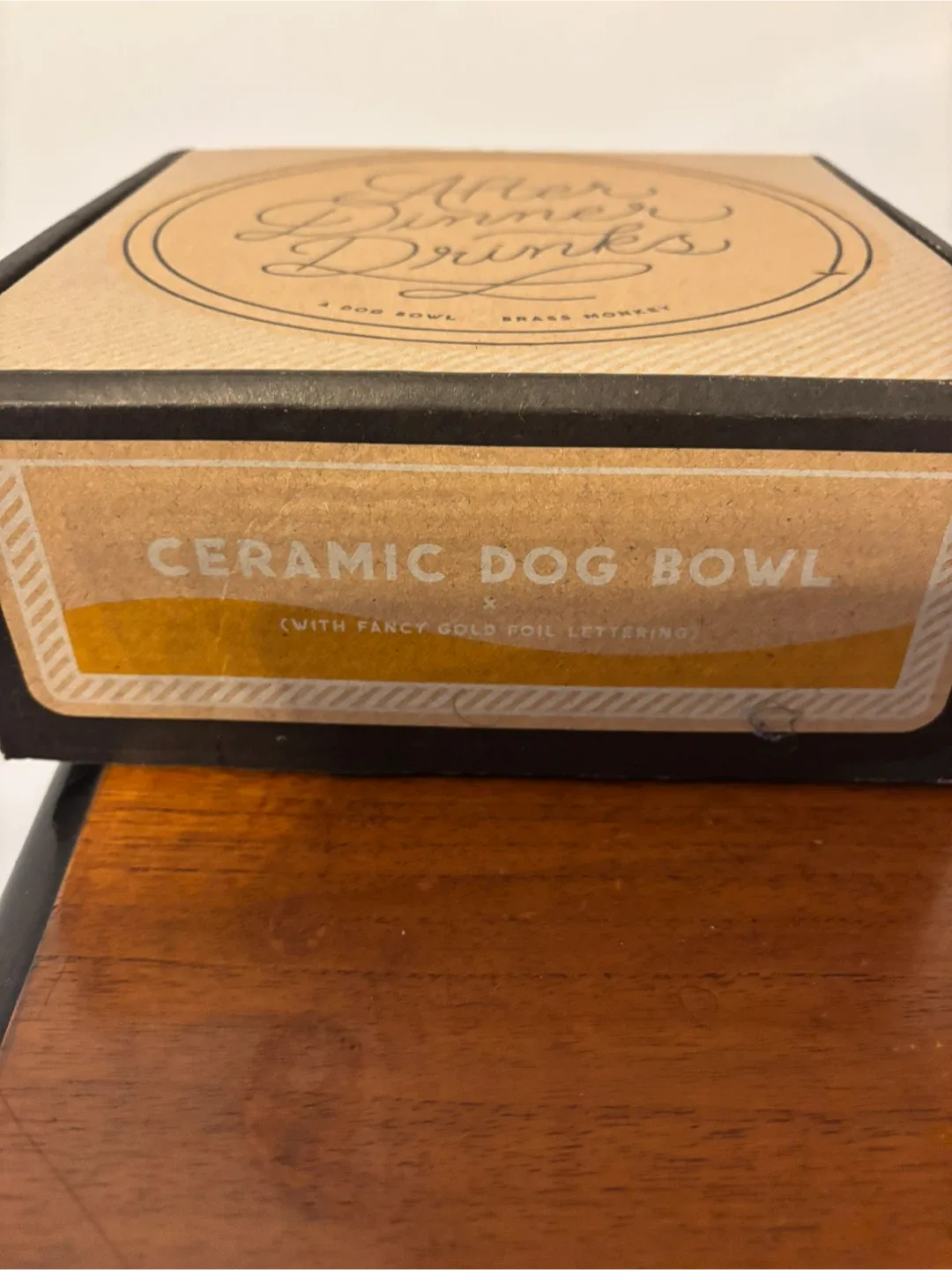 New Brass Monkey After Dinner Drinks Dog Bowl image indicator(6)