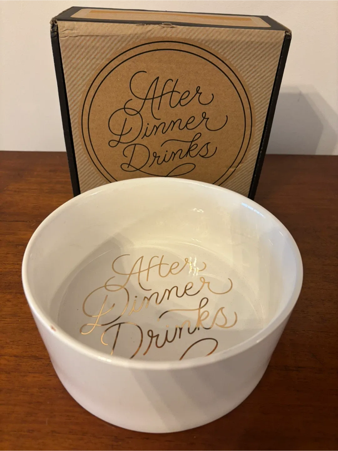 New Brass Monkey After Dinner Drinks Dog Bowl image indicator(2)