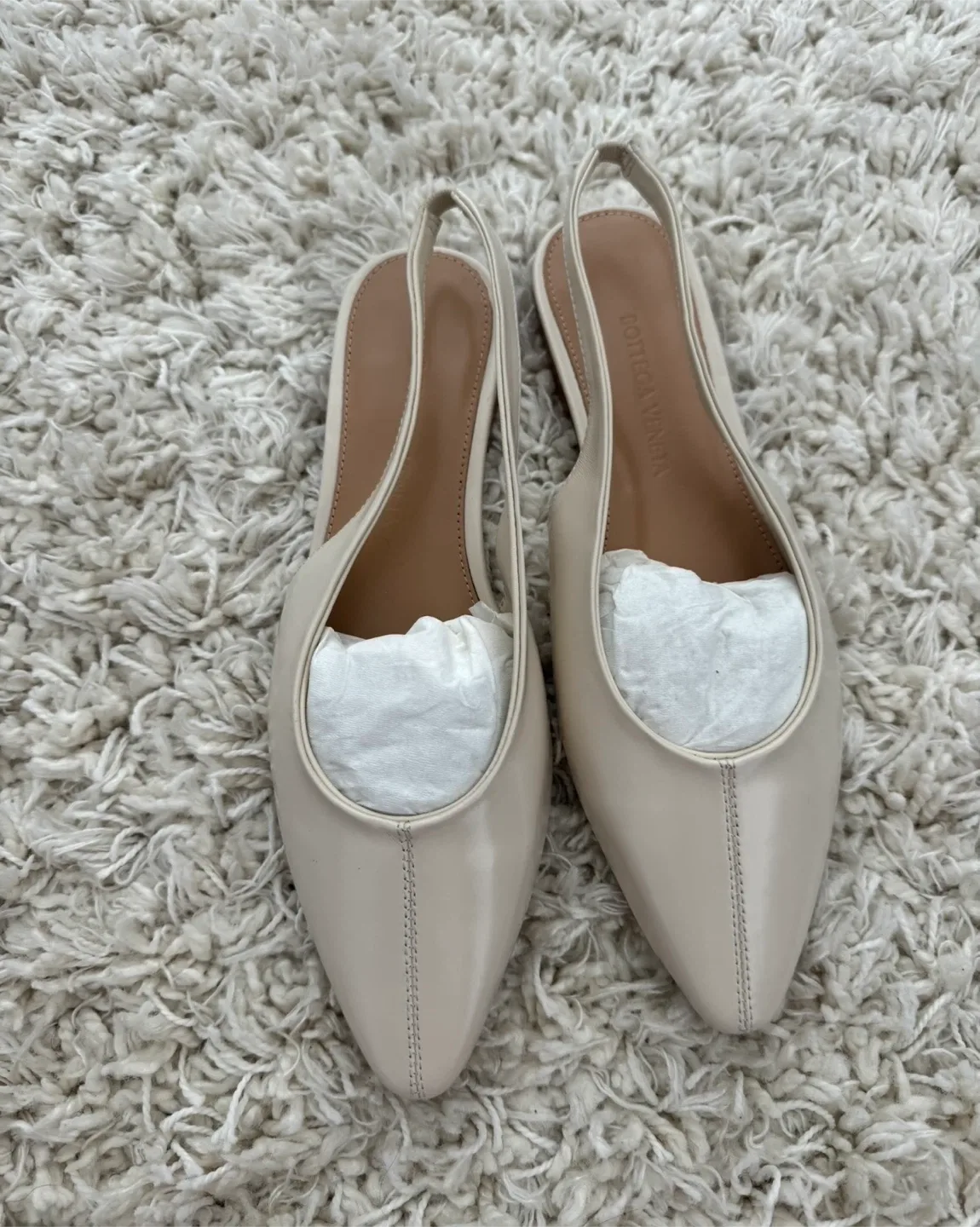 Premium Genuine Leather Slingback Flats – Size 37 (Brand New image indicator(3)