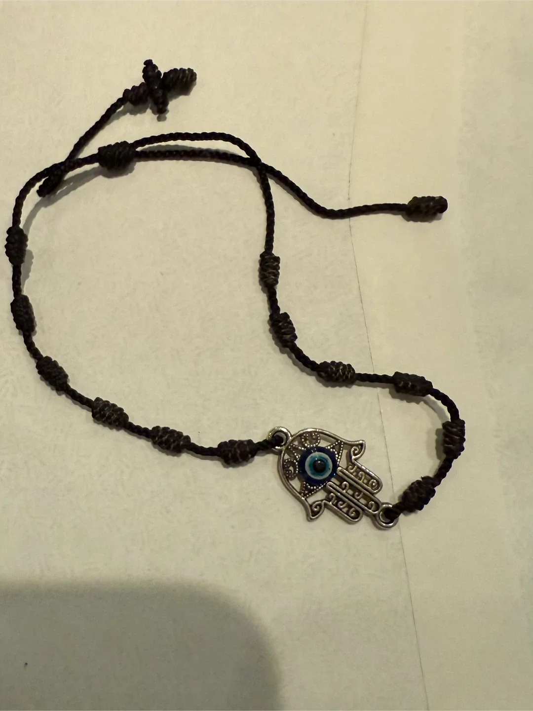 Hamsa Hand Cord Bracelet