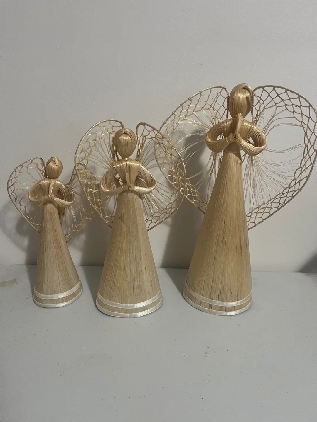 Set of 3 Angel Figurines