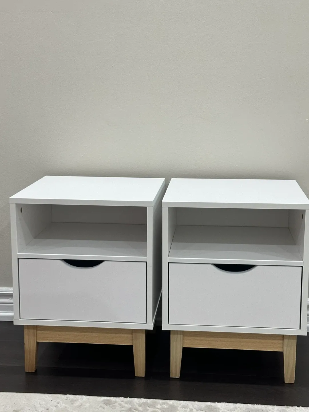 White Nightstands