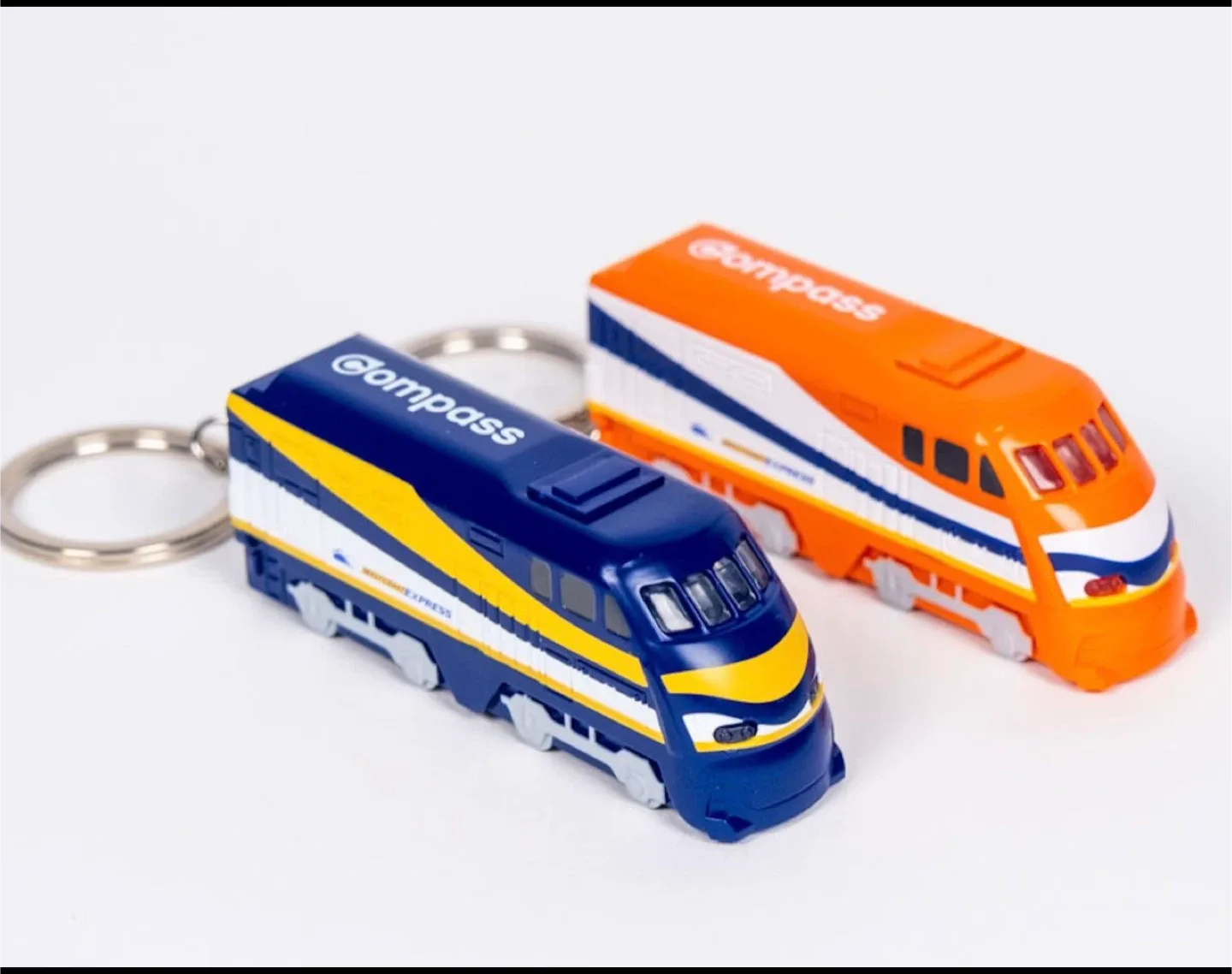 Compass West Coast Express Mini Train Keychain