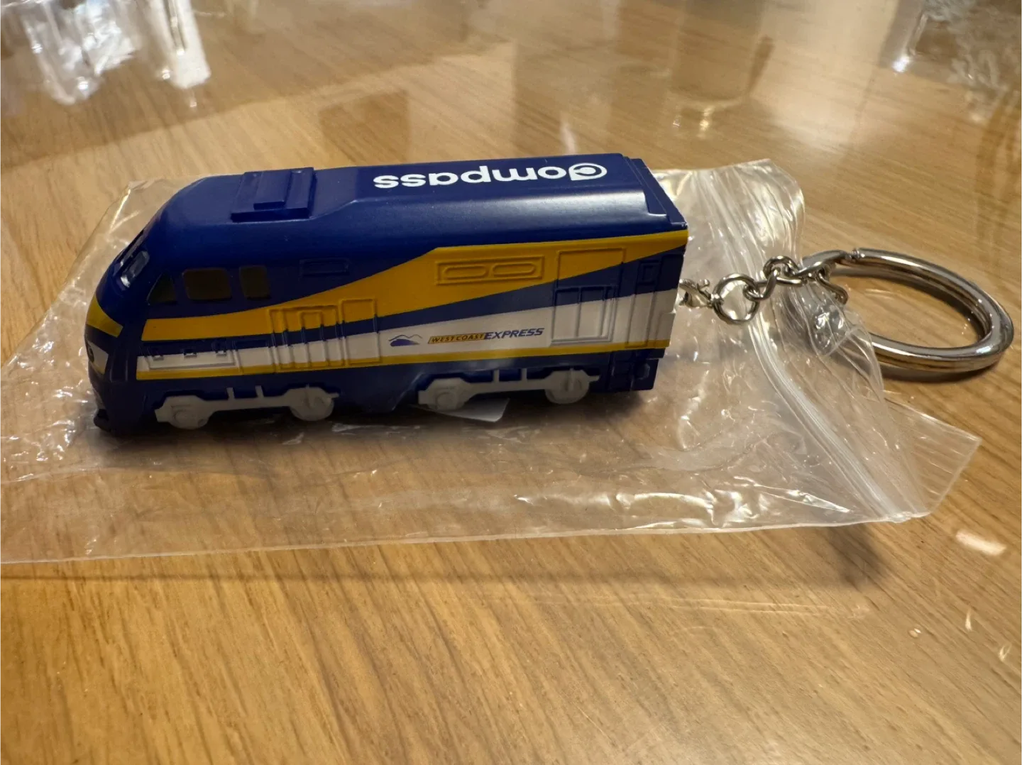 Compass West Coast Express Mini Train Keychain image indicator(4)