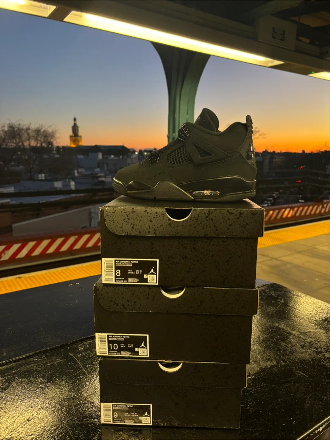 Air Jordan 4 Retro Black Cat - Size 8, 9, 10