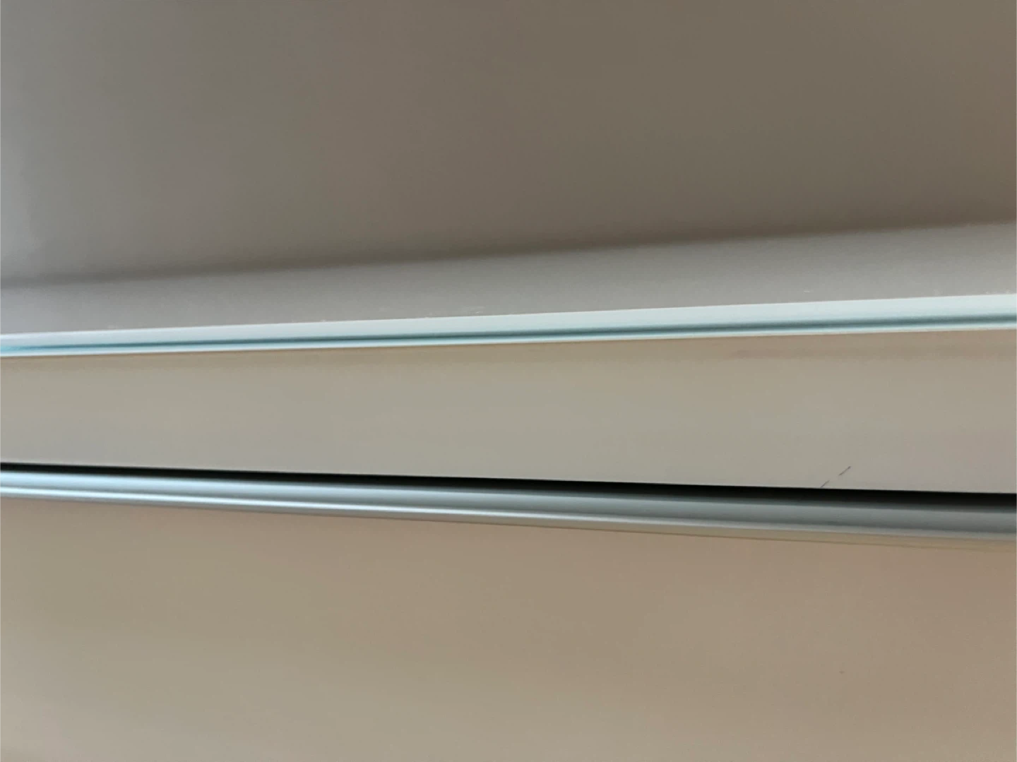 White Desk with Glass Top - photo 3