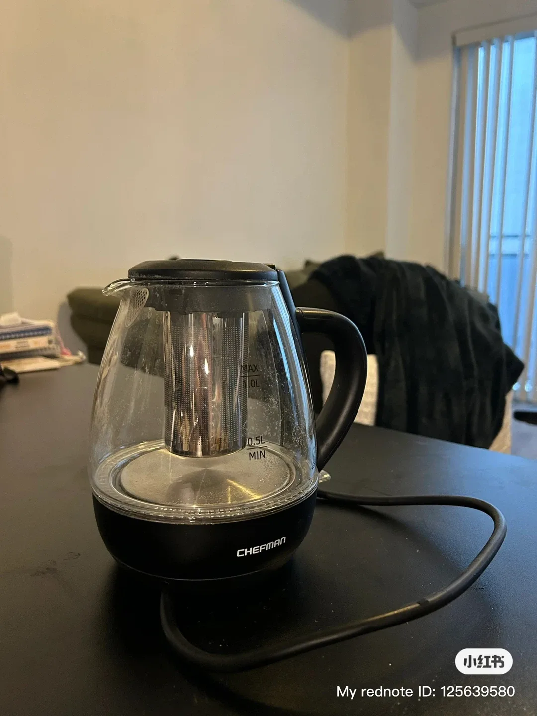 Chefman electric glass kettle