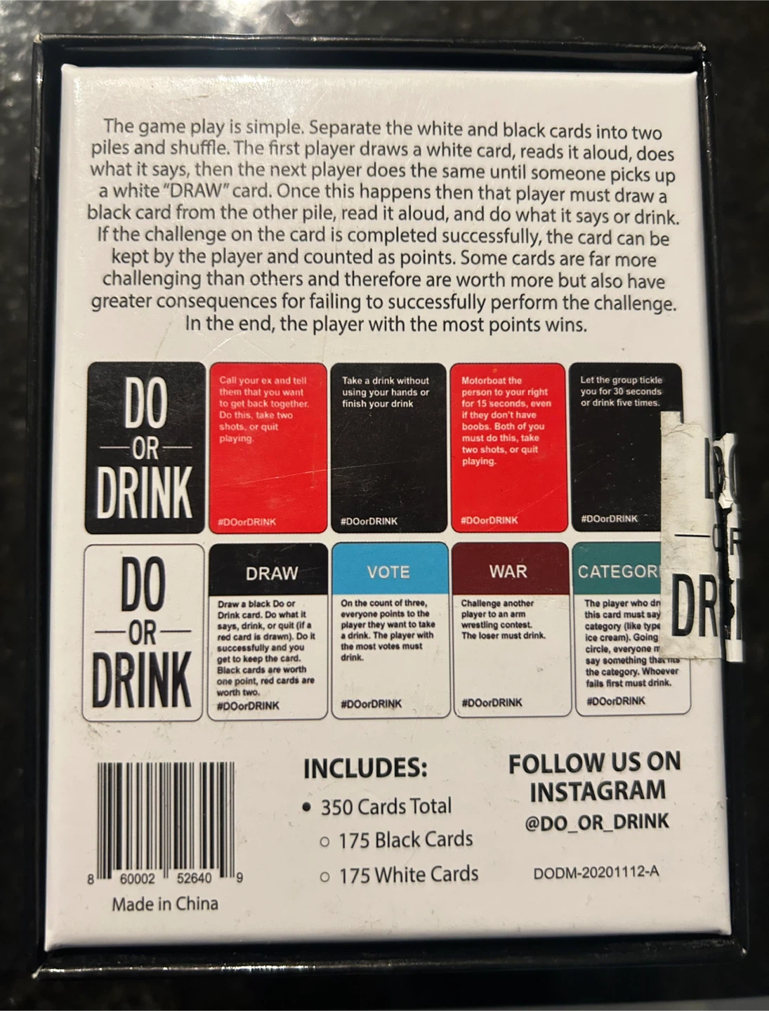 Do or Drink - Card Game - photo 2