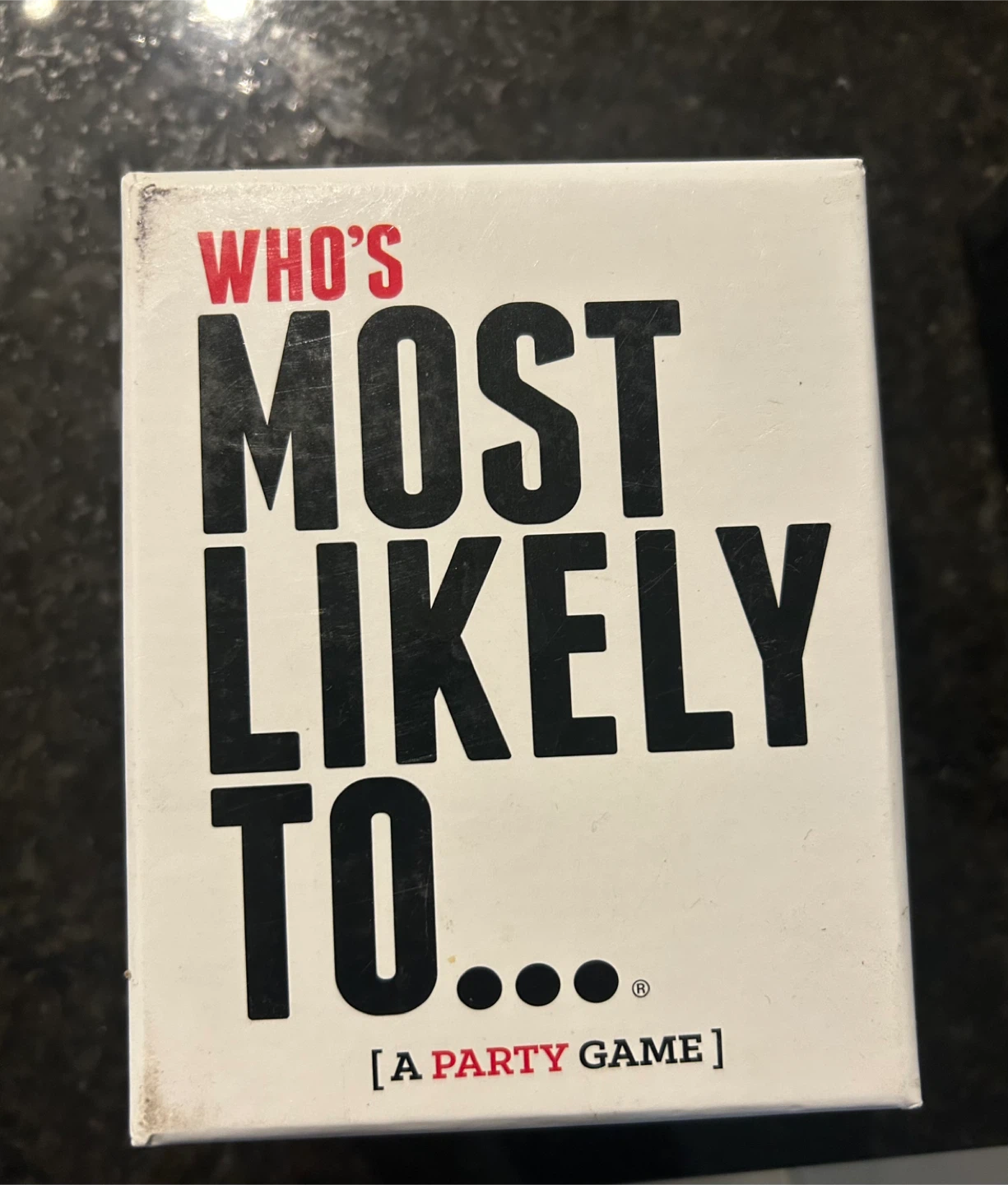 Most Likely To - Card Game