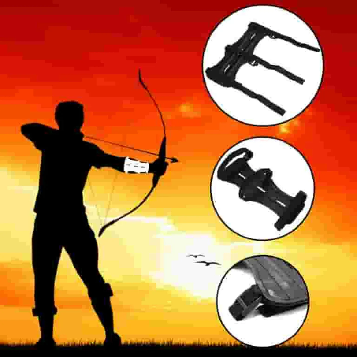 Archery Arm Guard - Cowhide Leather image indicator(7)