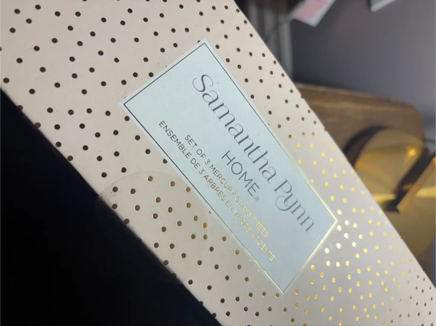 Samantha Pynn Home Mercury Glass Trees (Set of 3) image indicator(2)