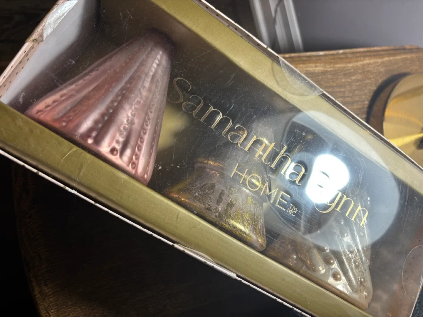 Samantha Pynn Home Mercury Glass Trees (Set of 3)