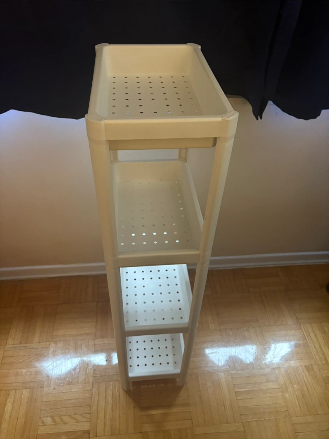 IKEA Vesken White Shelving Unit - photo 3