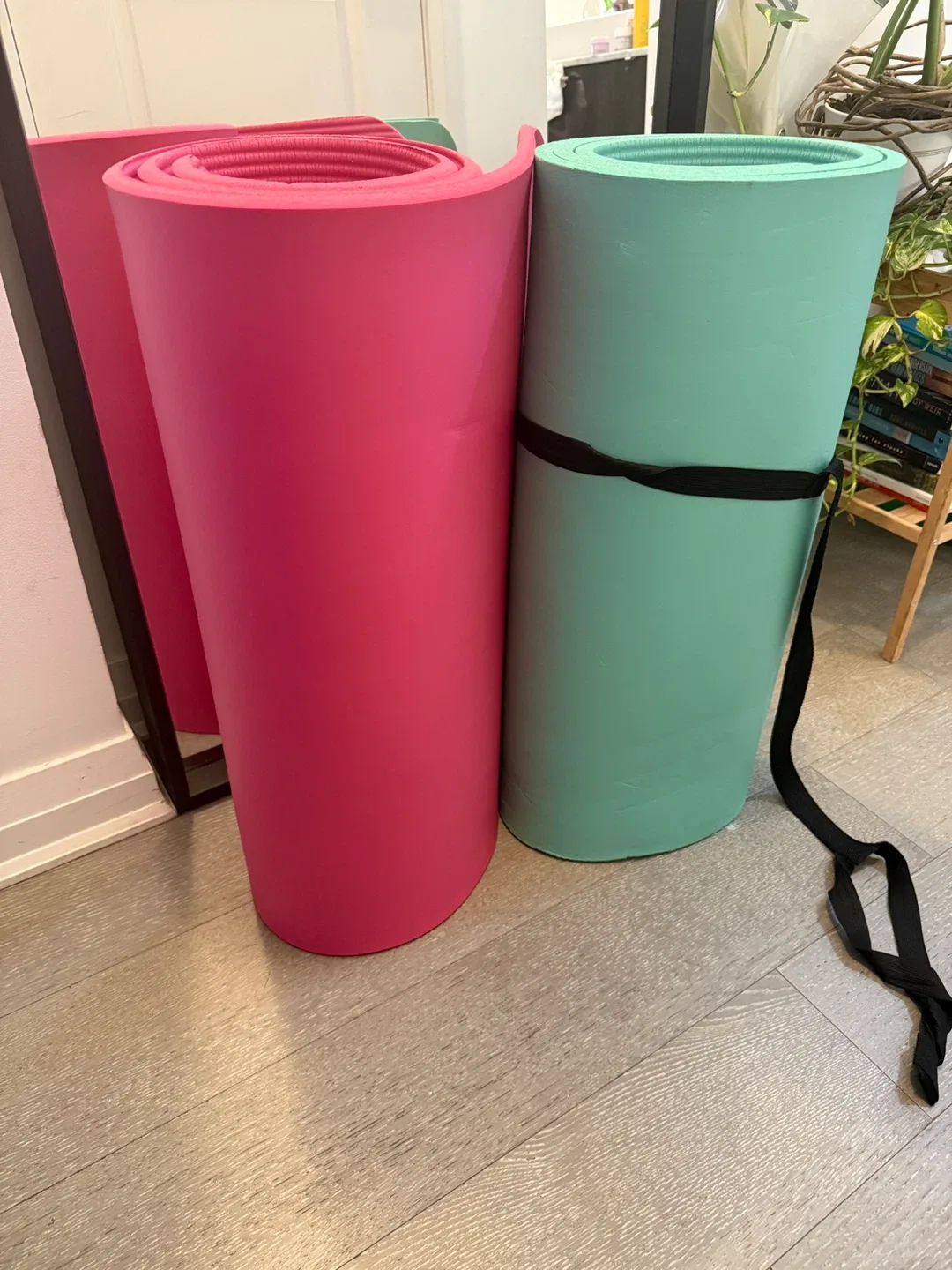 Yoga Mats - Pink & Green image indicator(2)