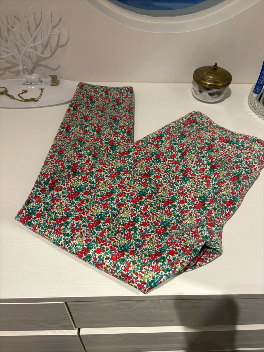 J.Crew Toothpick Floral Jeans - Size 29