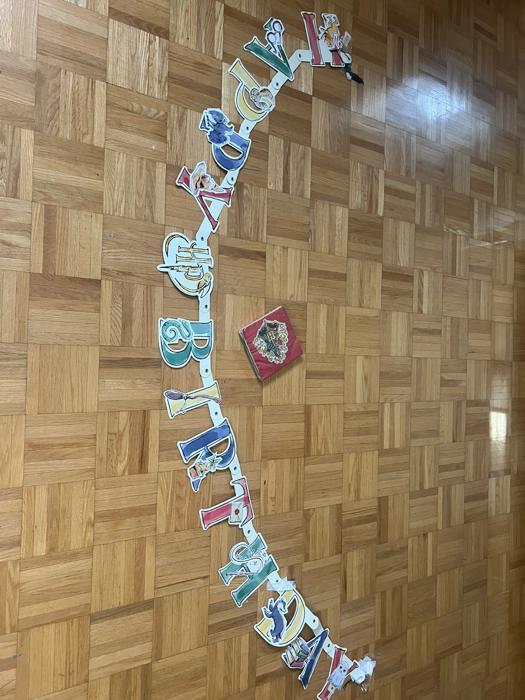 Harry Potter Birthday Banner & Napkins - photo 3