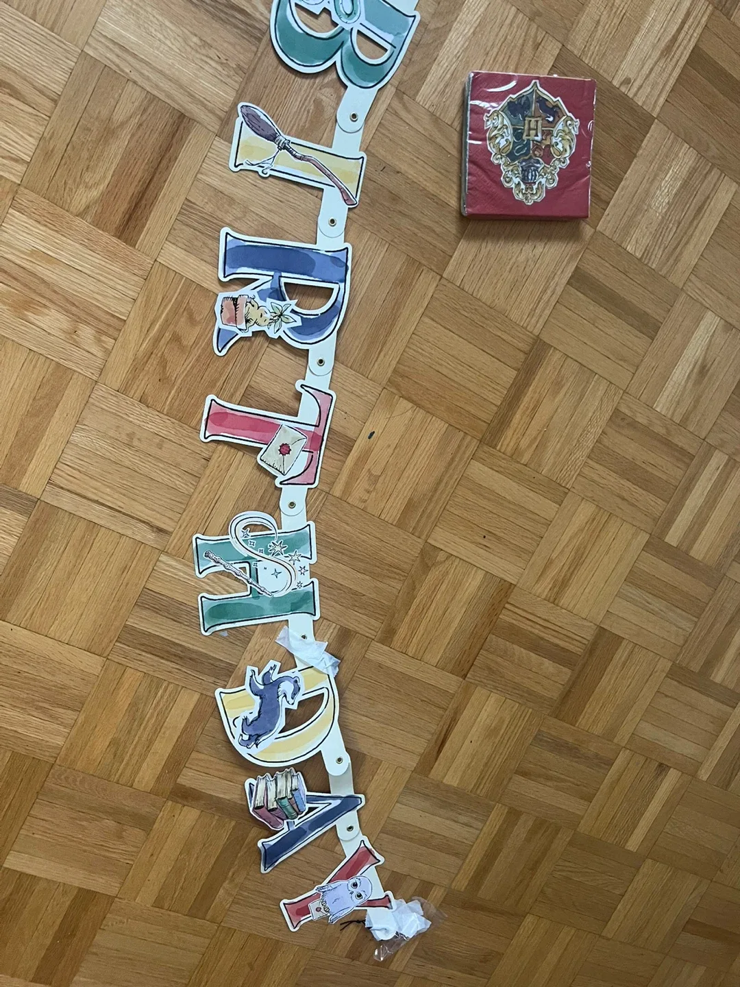 Harry Potter Birthday Banner & Napkins