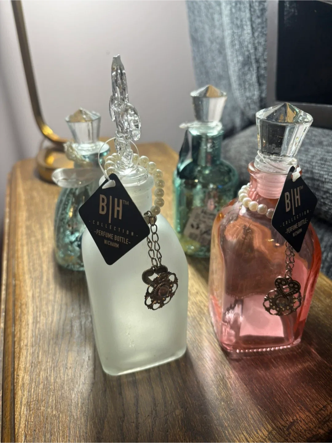 BH Collection Perfume Bottle w/Charm