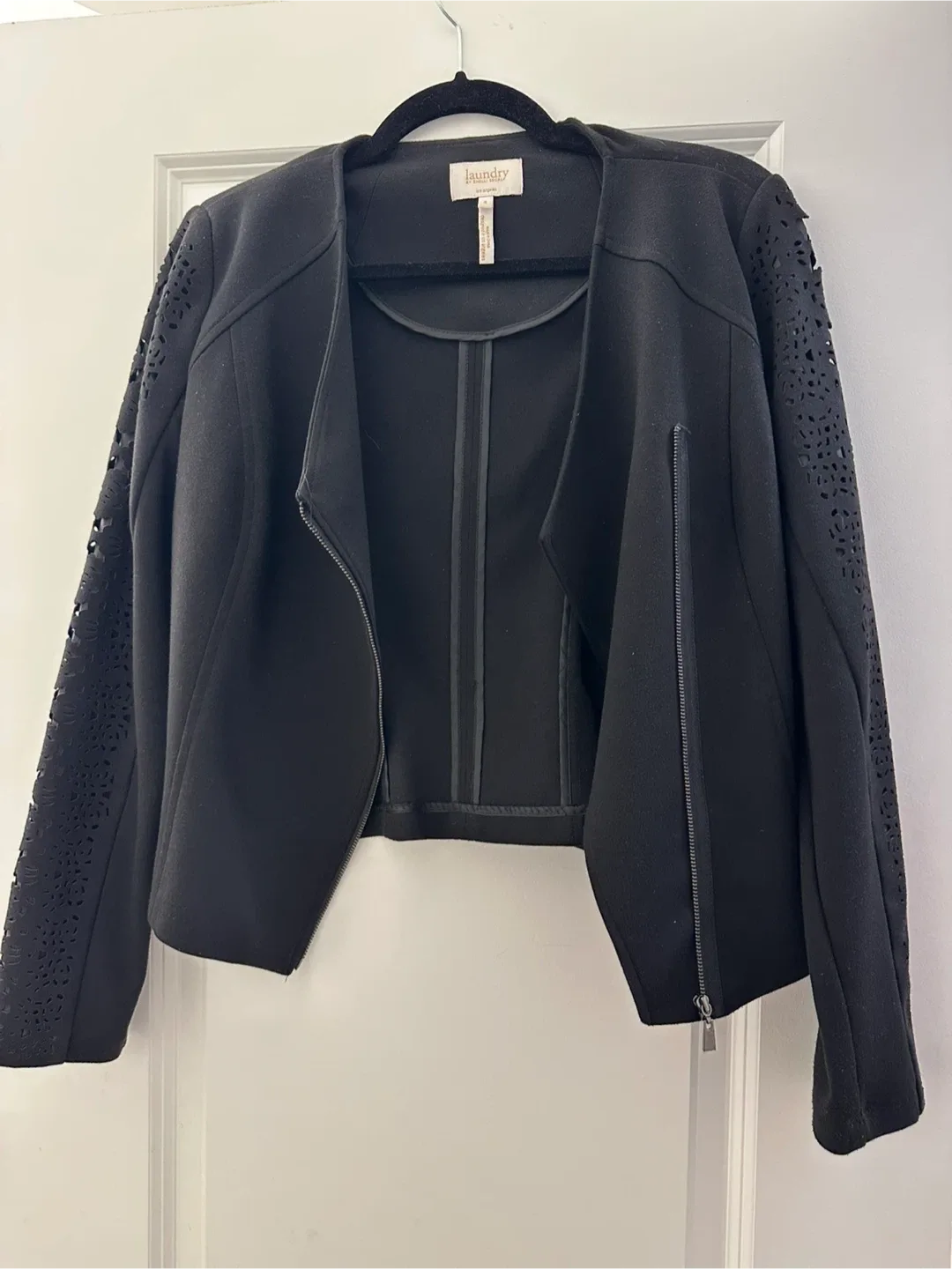 Laundry by Shelli Segal Black Jacket - Size 8