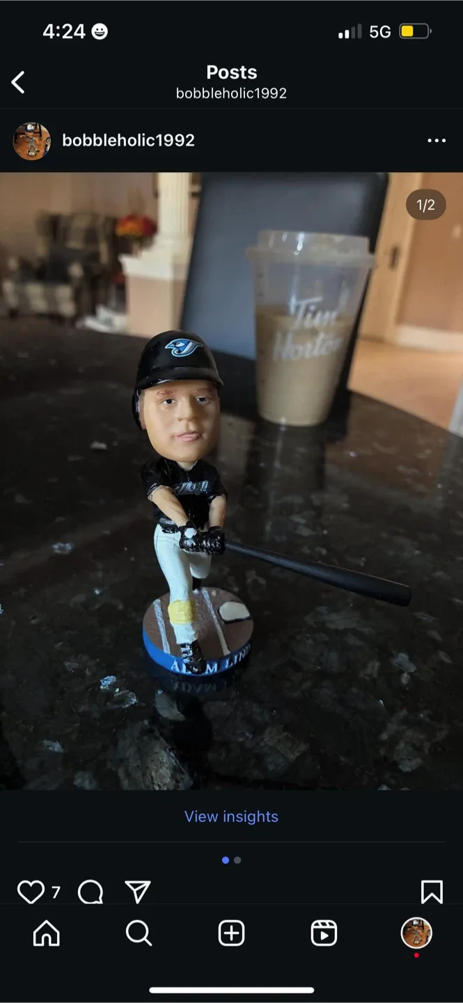 Adam Lind Mini Toronto Blue Jays Bobblehead image indicator(2)